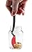 Dreamfarm Mini Supoon Non-Stick Sit-Up Silicone Scraping Cooking Spoon, Jar Scraper Measures 5ml Tsp - 8