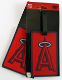 Los Angeles Angels Two Pack Soft Laser Bag Tag