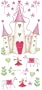 RoomMates YH1328M Princess Castle Peel & Stick Giant Wall Decal