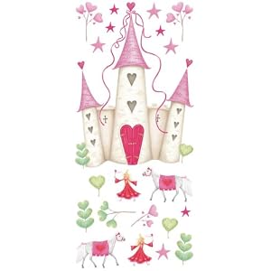 RoomMates YH1328M Princess Castle Peel & Stick Mural
