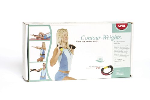 SPRI CW-15R 15-Pound Contour Weight