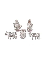 Sterling Silver Nativity Set