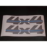 4x4 #1 2 Color Bed Tailgate Decal Decals Chevy Ford by Superb