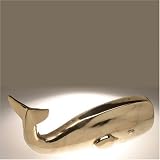 Hearth Magic Polished Brass Whale Steamer for Fireplace