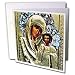 Russian Icon - Russian Icon of the Blessed Mary - Greeting Cards-12 Greeting Cards with envelopes