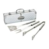 Eigenschaften Bull + Bear  / Grillbesteck/Grillkoffer/ BBQ Grillkoffer im Aluminiumkoffer