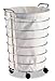 Organize It All 1761 Jumbo Laundry Basket with Canvas Bag