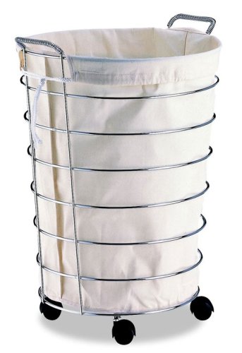 Kitchen: Neu Home Jumbo Laundry Basket with Canvas Bag