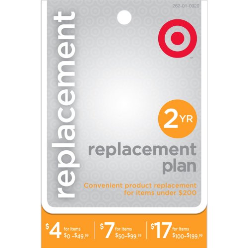 2-Year Replacement Service Plan - Covers Electronic Items $0-$49.99