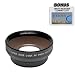 0.5x Digital Wide Angle Macro Professional Series Lens   DB ROTH Micro Fiber Cloth For The Nikon Coolpix P80 Digital Camera