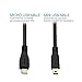 PLAY X STORE6-Inch Micro USB to Mini USB Adapter Cable M/M