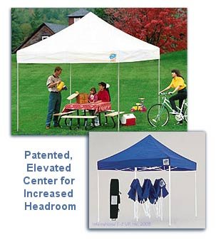 10 x 10 ft. E-Z UP Express II Portable Canopy - White