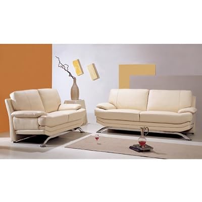 antique furniture-Contemporary 3 pc Almond, sofa, home furniture