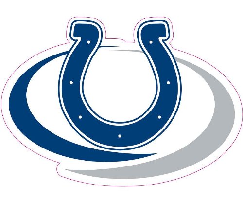 Indianapolis Colts Car Magnet Decal (12 -inch)