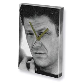 SEAN BEAN - Canvas Clock (A5 - Signed by the Artist) #js001