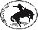 COWBOY TOUGH - Rodeo Riding - Country & Western- Oval-Decal-Sticker- Can be used for Cars, Trucks, Notebooks etc.
