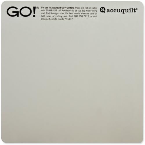 Bulk Buy: AccuQuilt GO! Baby Cutting Mat 6"X6 (3-Pack)