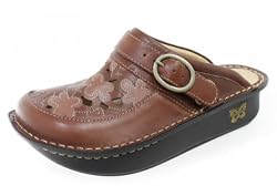 Alegria Women's Seville Brown Flowers