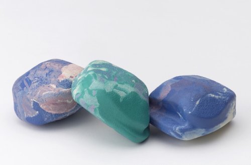 More image Ruff Dawg Rock Dog Toy, Assorted Marble Colors