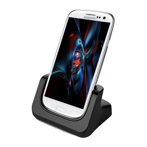 RND Dock for Samsung Galaxy S III (3) with Audio Out and Dock mode (compatible without or with a slim-fit case) RND Dock for Samsung Galaxy S III (3) with Audio Out and Dock mode (compatible without or with a slim-fit case)