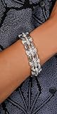 Lee Angel Jewelry Silver Olivia Bracelet