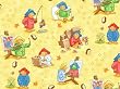 By The Yard Paddington Bear Quilt Cotton Fabric
