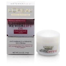 L'Oreal Dermo-Expertise Advanced RevitaLift Eye Day/Night Cream Anti-Wrinkle & Firming Eye Cream Eye Puffiness Treatments
