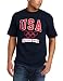 Olympics Team USA Men's Navy Vintage Games Short Sleeve Tee