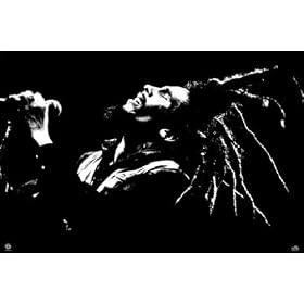 1art1 - 52909 - Poster - Bob Marley - Live ! Get Up - Stand Up - 91 x 61 cm