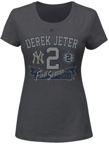 Derek Jeter Women's Majestic New York Yankees 