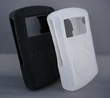 Dual Silicone Skin Set for 1, 2, and 4GB Sansa Clip - Black & Clear