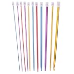 11Pcs 2-8mm 10.6" Multicolour Aluminu...