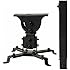 VideoSecu LCD/DLP Projector Vaulted Ceiling Mount Bracket with 22.4-Inch Extension Pole - Black PJ2B 1C9