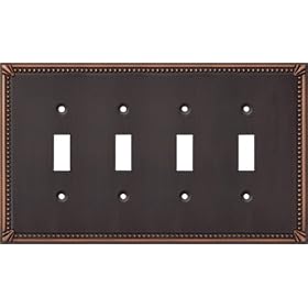Click here to buy Creative Accents Antique Brass Wall Plate (3004AZ) by Jackson Deerfield Mfg..