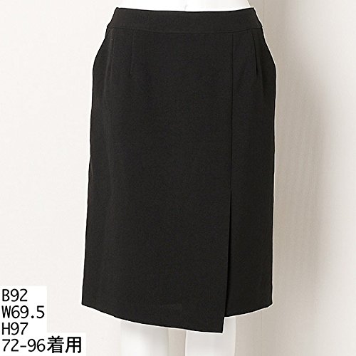 ミントブリーズ（MINT BREEZE） 【大きいサイズ】ラップ風無地スカ-ト