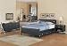 Z Bedroom 2 drws underbed storage - Black (37" x 21" x 12-1/2"H)
