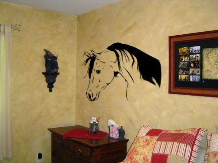 Horse, Vinyl Wall Art Decal, Sticker