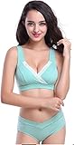 【ママ＆キッズ】Poche マタニティ 全9色 下着 授乳 ブラジャー ワイヤーなし 水玉 シンプル レース M~XXL
