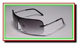 41UKV3vSOkL. SL160  HUGO BOSS 0017 BRAND NAME METAL RUTHENIUM TEMPLE GRAY LENSES OVERSIZED SHIELD SUNGLASSES