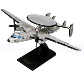 E-2C Hawkeye Wood Model Airplane