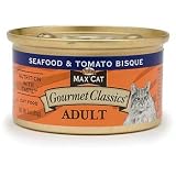 Nutro MAX CAT Seafood and Tomato Bisque Gourmet Classics Adult Cat Food, Case of 24