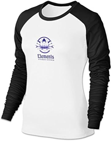 µêÆÌÃû³Æ} Baseball Tshirt Women Elements White/Black Small