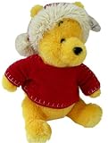 Disney Holiday Plush Toy - Winnie the Pooh in Santa Costume