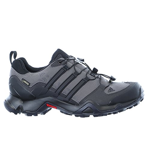 adidas Outdoor Terrex Swift R GTX Hiking Shoe - Men's Granite/Black/Shadow Black 10