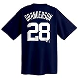 Curtis Granderson Detroit Tigers Name and Number Tee