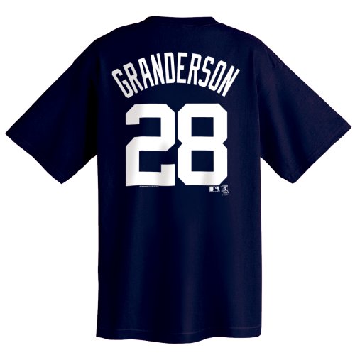 Curtis Granderson Detroit Tigers Youth Name and Number Tee