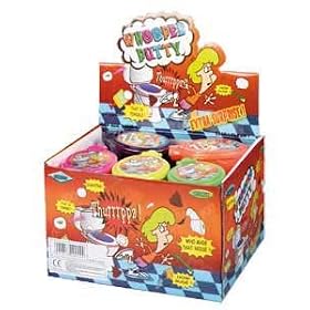 Whoopee Putty - Toilet Shaped Noise Putty (Box Of 12) Ideal For Children's Party Bags