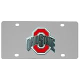 Ohio State Buckeyes Logo License Plate - NCAA College Athletics - Fan Shop Sports Team Merchandise