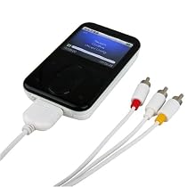 iBox - Creative Zen Vision / Vision:M / Vision W: AV TV Audio Video RCA Cable