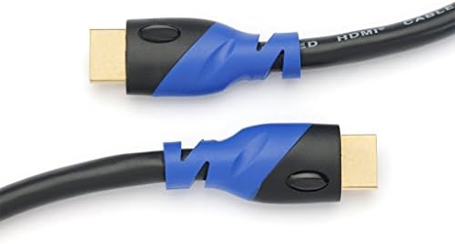 High Speed Ultra HDMI Cable 2.0 with Ethernet [Latest Version ] - Supports 4K, 3D, 1080p Full HD &amp; Audio Return Channel ,24K Gold Joints HDMI to HDMI (2, 6 Feet)